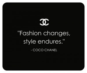 black and white, chanel, fashion, love, quote, style, text, true ...