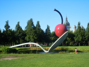 Sculpture Garden in Minneapolis, Minnesota