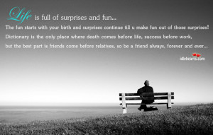 surprise quotes life