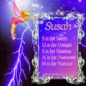 Susan Name Poem