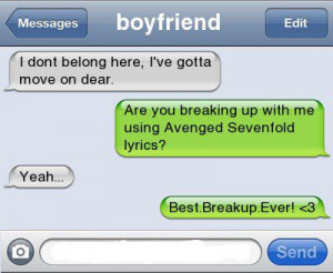 Funny Break Up Texts | Best Break Up Ever | Lol Funny Images