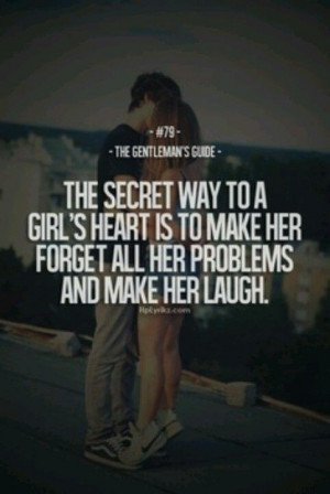 The Secret to her Heart...