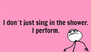 singing in the shower quotes - Google Search