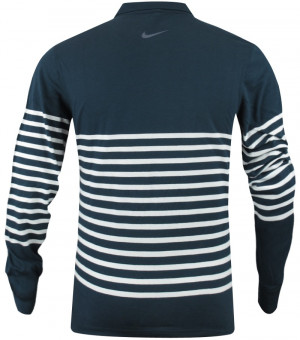 NIKE SPORT LS POLO ARMORY NAVY - AW13