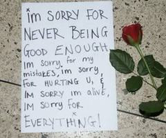 Sorry for never being good enough... | Not Good Enough Quotes | I'm ...