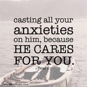 He Cares For You!