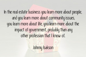 ... real estate industry and what it can teach you about issues beyond
