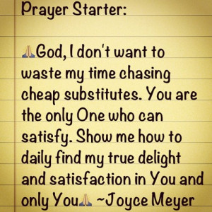 Joyce Meyer God Quotes