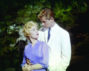 Still of Sandra Dee and Troy Donahue in A Summer Place (1959)