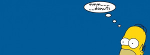 Facebook Cover Photo Homer Donuts Quote (click to view)