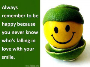 Nice Happy Quotes-Always remember to be happy