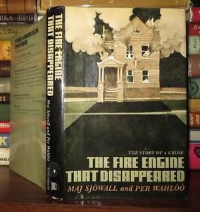 Sjowall Maj THE FIRE ENGINE THAT DISAPPEARED 1st American Edition 2nd