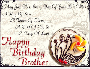 Happy Birthday My Brother