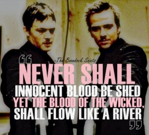 The Boondock Saints quote 