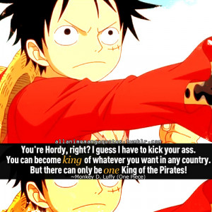 Monkey D Luffy Quotes