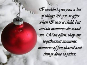 Christmas Memories