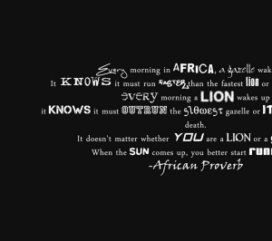 quotes typography running morning proverb run life gazelle 1920x1200 ...