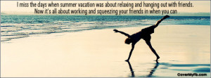 Summer vacation Facebook Cover