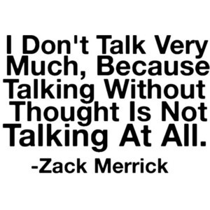 Zack Merrick Quote