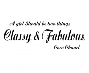vinyl wall quote wall stickers famous fashion quotes coco chanel