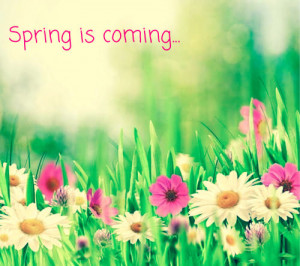 Spring Is Coming Quotes Spring is coming