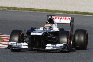 Pastor Maldonado, Williams - 2012 Qualifying - 8th, 2012 Race - 13th