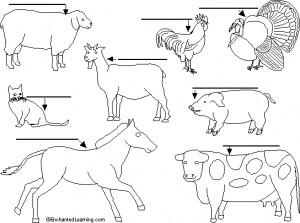 Charlotte's Web Cut Out Animals