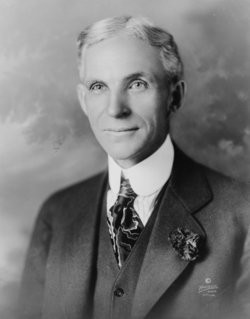 henry ford was the founder of the ford motor company and father of ...