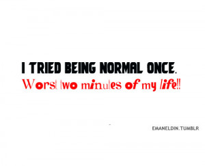 being weird quotes tumblr