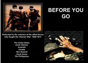 Before You Go - Veterans Tribute and Thank You