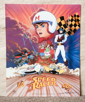 Limited Edition Speed Racer poster