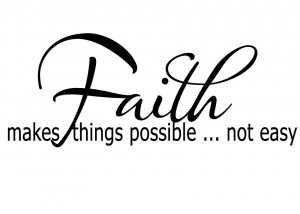 Faith Quote 3: “Faith ends where worry begins & worry ends where ...