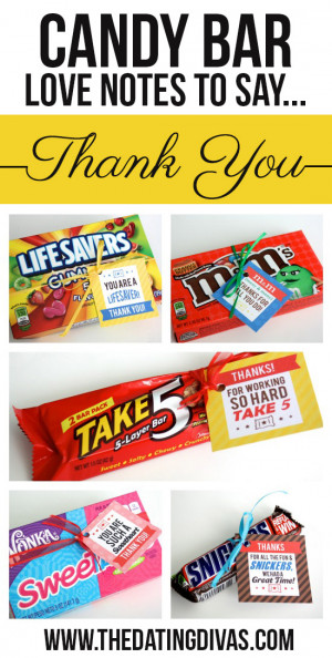 Clever Candy Sayings for {almost} Every Occasion!