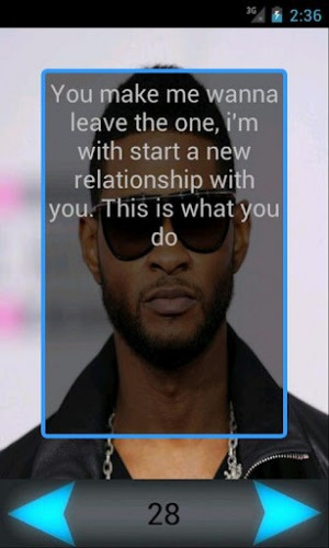 Usher Quotes From Songs Screenshots usher quotes