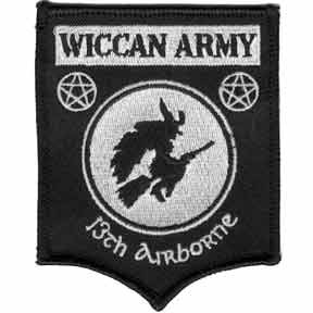Wiccan Army Patch