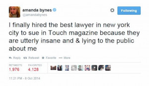 Amanda Bynes/via Twitter Amanda Bynes has a meltdown on Twitter after ...