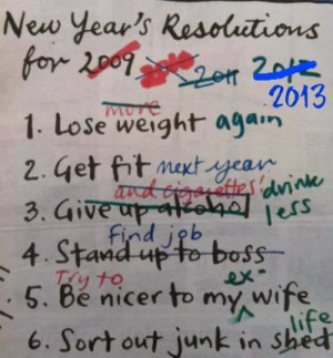 New year’s resolutions evolve and change