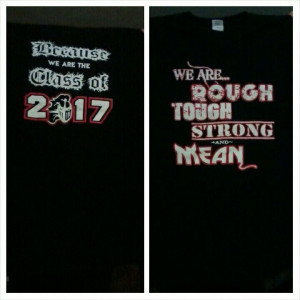 Class of 2017. Own design