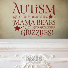 ... gift of encouragement to that warrior mom fighting the autism battle