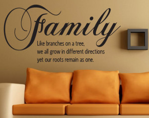 Wall Quotes Home Family...