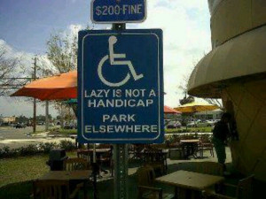 Lazy is not a Handicap