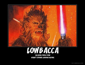 Wookie Jedi by OkamiAndy