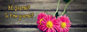 Facebook Cover Simple Self Motivational Quote