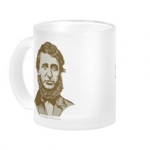 Thoreau Quote 9a Coffee Mug