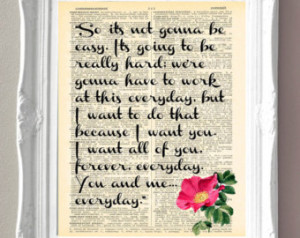 quote print nicholas sparks the notebook dictionary marriage quote ...
