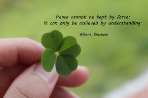MANNAM Peace Quotes] Albert Einstein - peace quote