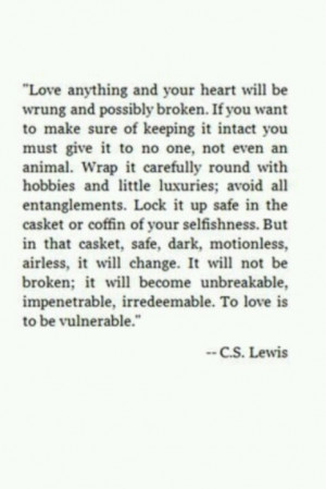 Oh Lewis - you hit the nail on the head. And my life experiences have ...