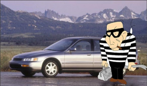 What are the top ten stolen cars of the year according to the National ...