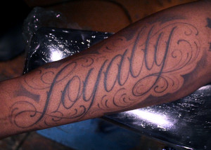 Loyalty Tattoos Tattoos that i've done.