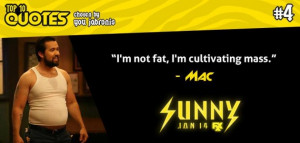 Filed Under: It's Always Sunny In Philadelphia Category: Lists , TV